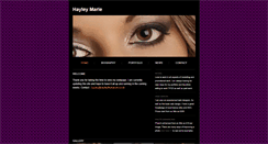 Desktop Screenshot of hayleythompson.co.uk